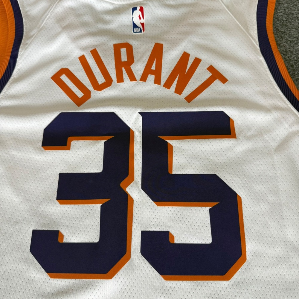 Nike NBA Phoenix Suns‎ Kevin Durant Jersey Mens 3XL White Dri-Fit Basketball - Picture 6 of 12